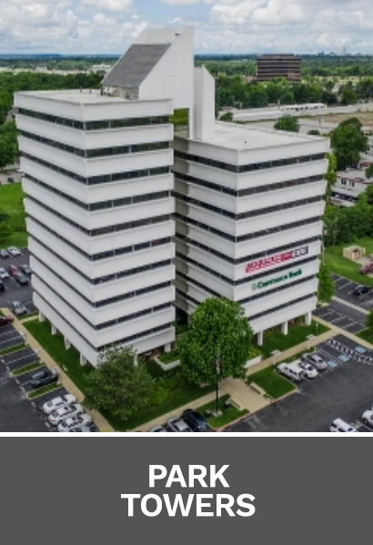 Park Towers affordable office space near LaFortune Park Tulsa